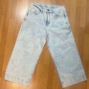 a.n.a high rise wide leg jeans 12